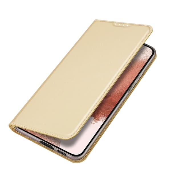 Dux Ducis Galaxy S23 Plus Plånboksfodral Skin Series - Guld Guld