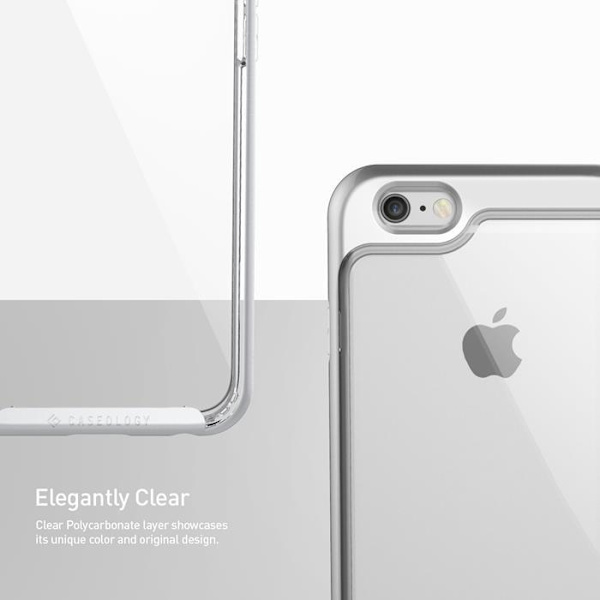 Caseology SkyFall Skal till Apple iPhone 6(S) Plus  - Silver Silver