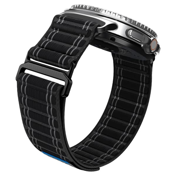 Spigen Galaxy Watch 8/8 Classic (40/44/46mm) Armbånd WBF1 - Sort Svart