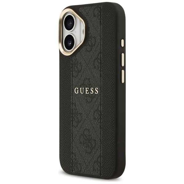 Guess Telefontaske til iPhone 17 Magsafe Stripe - Sort Svart