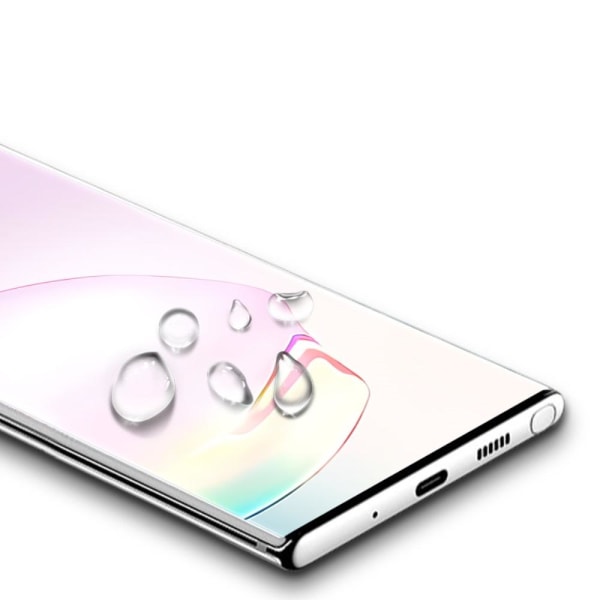 Mocolo 3D Curved Härdat Glas Skärmskydd för Galaxy Note 20 Ultra Svart