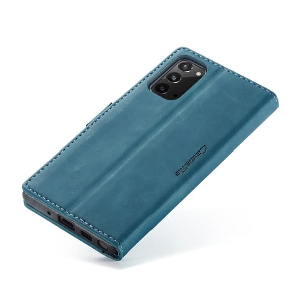 CASEME 013 Series Plånboksfodral för Samsung Galaxy Note20 - Grön