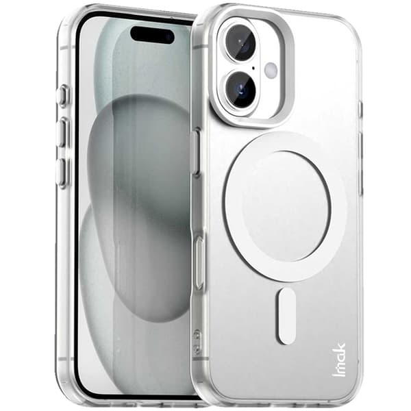 IMAK Mobilskal till iPhone 17 MagSafe Anti Drop - Vit Vit