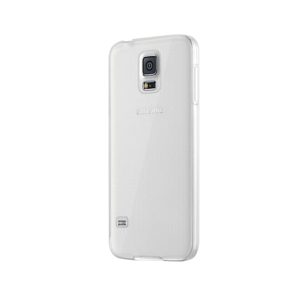 Boom Invisible -kuori Samsung Galaxy S5:lle - läpinäkyvä Transparent