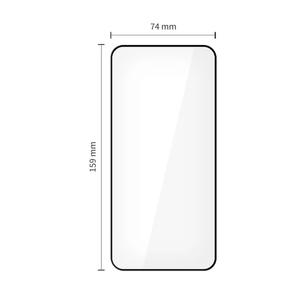 Tech-Protect [2-Pack] Xiaomi 15T/15T Pro Härdat Glas Skärmskydd Svart