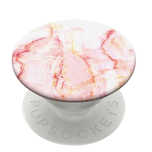 POPSOCKETS Rose Marble Avtagbar Grip med Ställfunktion Rosa