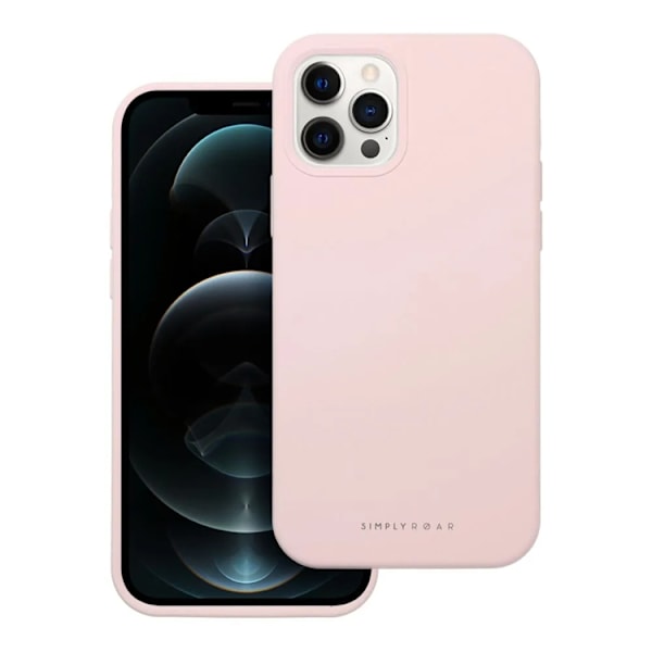 Roar iPhone 12 Pro Mobilskal Roar Cloud Skin - Rosa