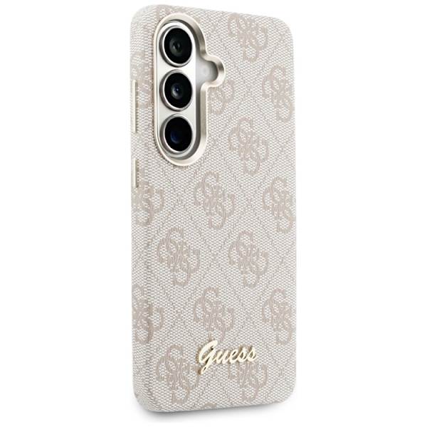 Guess Mobilskal För Galaxy S26 MagSafe 4G Script - Rosa Rosa