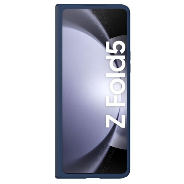 Nillkin Galaxy Z Fold 5 Mobilskal CamShield Silky Silikon - Blå