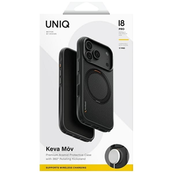 UNIQ Mobilskal För iPhone 18 Pro Max/17 Pro Max Magsafe Keva Mov