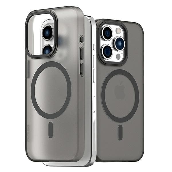 Araree telefontaske til iPhone 15 Pro 6.1 MagSafe Aero Frame - Gennemsigtig