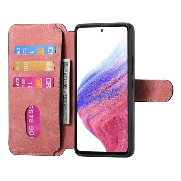 CASENEO Xiaomi 14T Pro Plånboksfodral Konstläder - Magnetisk - Rosa