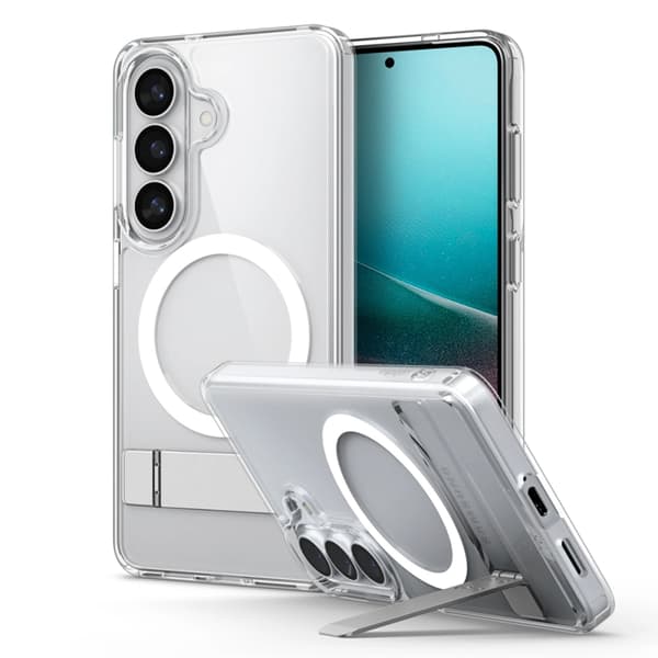 Spigen Mobilskal För Galaxy S26 MagSafe Ultra Hybrid "S " - Clear Vit
