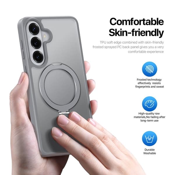 DUX DUCIS Mobilskal till Samsung Galaxy S26+ PC TPU Matt Skydd - Grå