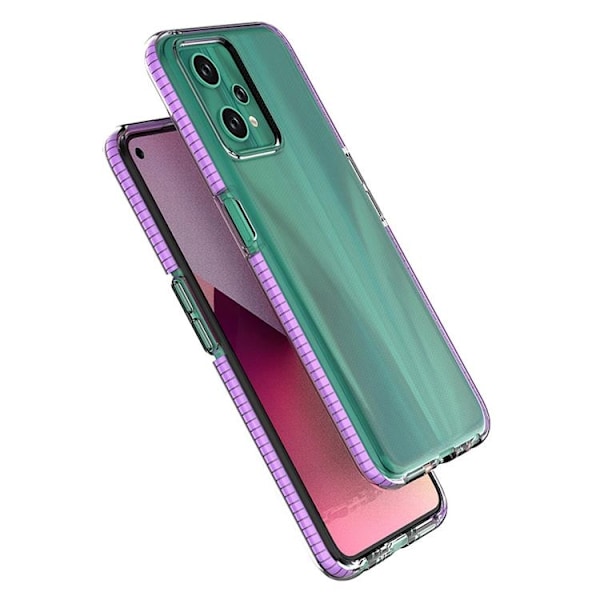 Realme 9/9 Pro 5G Skal Silicone Med Frame - Rosa