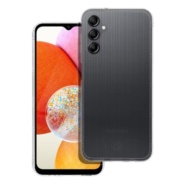 FORCELL F-PROTECT Long Lasting thin case for SAMSUNG A14 4G / A14 5G transparent Transparent