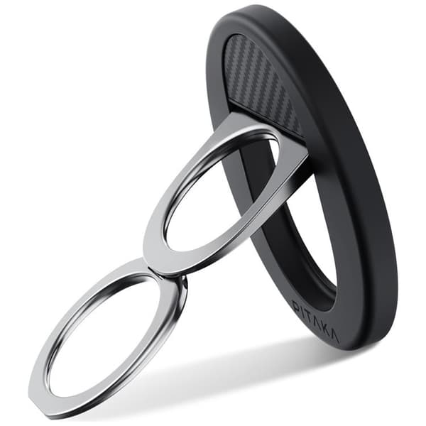 PITAKA MagSafe Mobilhållare MagEZ Grip 3 - Svartgrå Svart