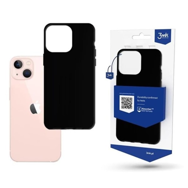 3MK iPhone 14 Plus Skal Matt Lovage - Musta Black