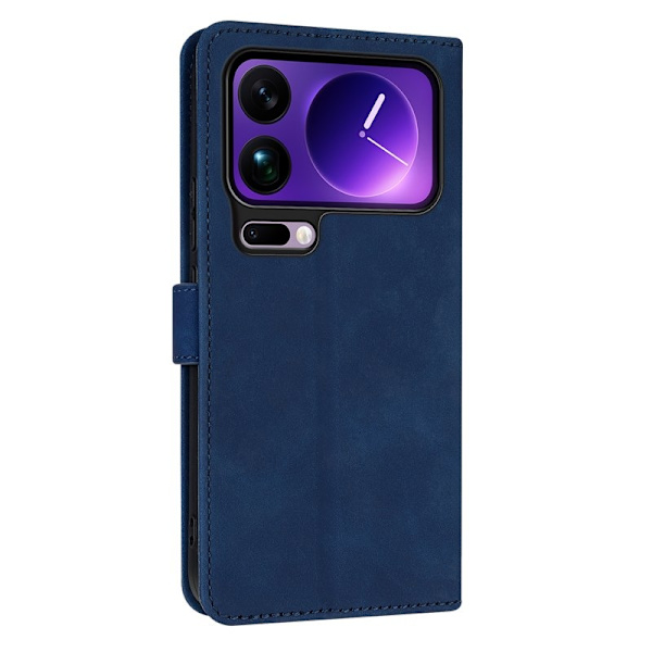 AZNS Xiaomi 17 Pro Max Plånboksfodral Konstläder - Blå