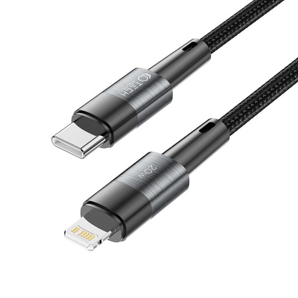 Tech-Protect USB-C till Lightning kabel Ultraboost 1m - Grå