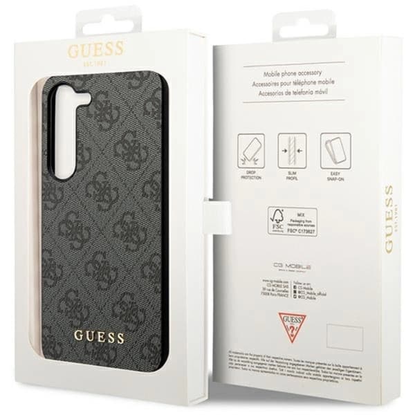 Guess telefontaske til Galaxy A35 5G Charms Collection - Sort Black