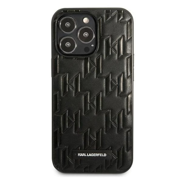 Karl Lagerfeld iPhone 13 Pro Max Skal Monogram Plaque - Svart Svart
