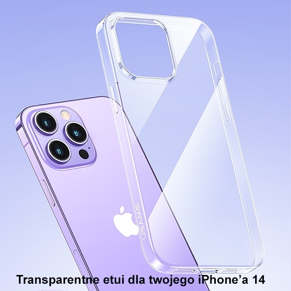 USAMS Mobilskal till iPhone 14 Pro Max MagSafe Primary - Transparent