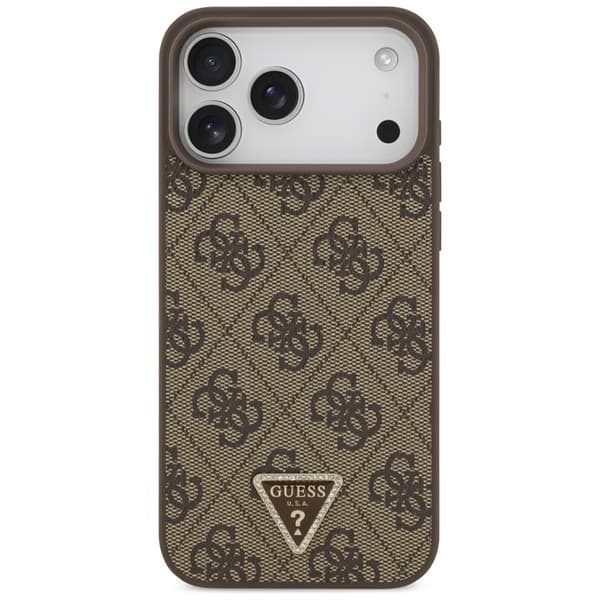 Guess iPhone 18 Pro Max/17 Pro Max Mobilskal MagSafe 4G Triangle Strass