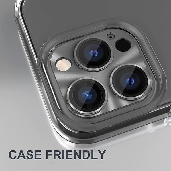 ENKAY iPhone 14 Pro Max/14 Pro Kameralinsskydd i Härdat glas - Grön Grön