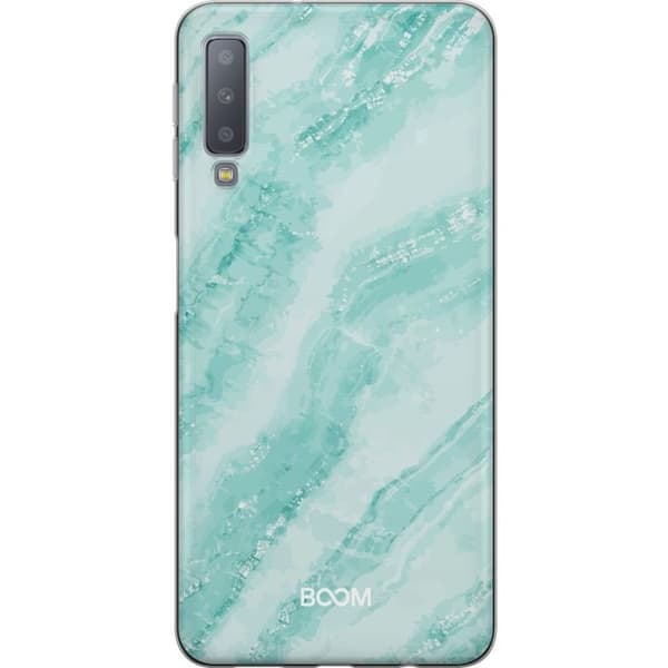 Mobilskal till Samsung Galaxy A7 (2018) med Mint Marble
