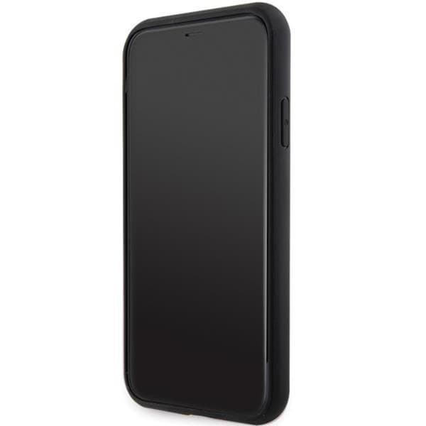 Guess Mobilskal till iPhone 11/XR Magsafe Cube Stripes - Svart Svart