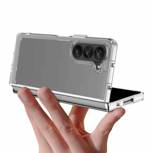 Galaxy Z Fold 5 Mobilskal Akryl TPU - Clear Transparent