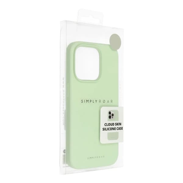 iPhone 15 Pro -kännykkäkuori Roar Cloud Skin - Vaaleanvihreä Grön