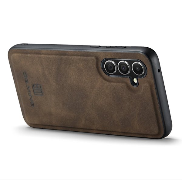 DG.Ming Mobilskal för Samsung Galaxy S26 Plus Konstläder PC + TPU - Kaffe