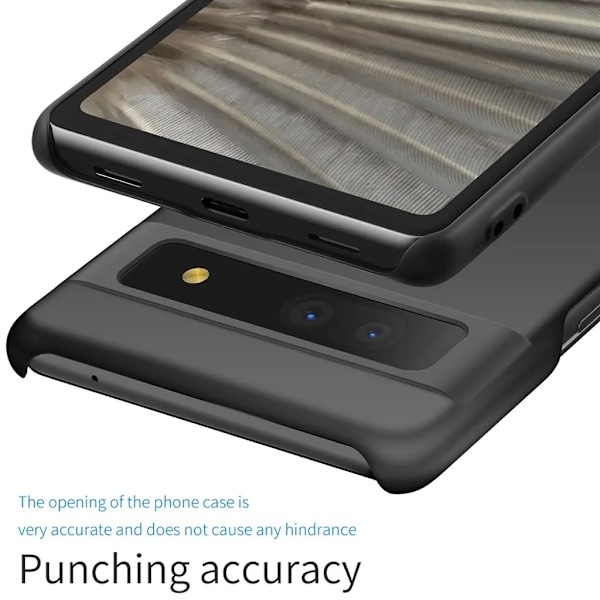 Google Pixel 7A Mobilskal Solitt - Svart Svart