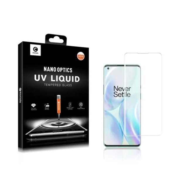Mocolo OnePlus 8 UV hærdet glas skærmbeskytter 3D