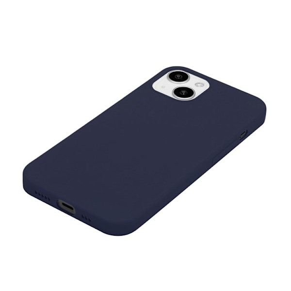 iPhone 15 Plus Mobilskal TPU Matte Slim-Fit - Blå