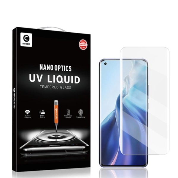 Mocolo UV hærdet glas skærmbeskytter Xiaomi Mi 11 Ultra