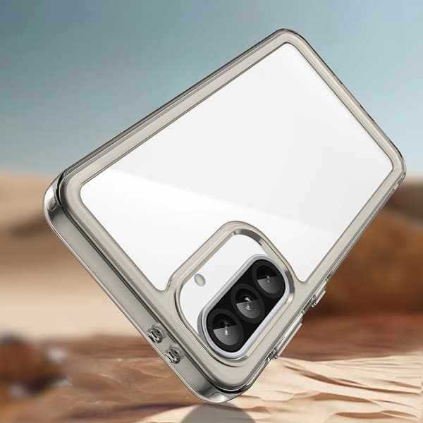 Mobilskal till Galaxy A56 Outer Space - Transparent/Svart Transparent