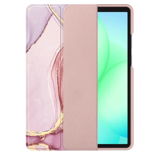 Tech-Protect Galaxy Tab A9 Smart Taske - Marmor Rosa