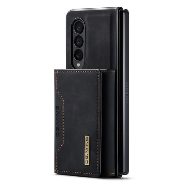 DG.MING Samsung Galaxy Z Fold4 Plånboksfodral Magnetisk Svart