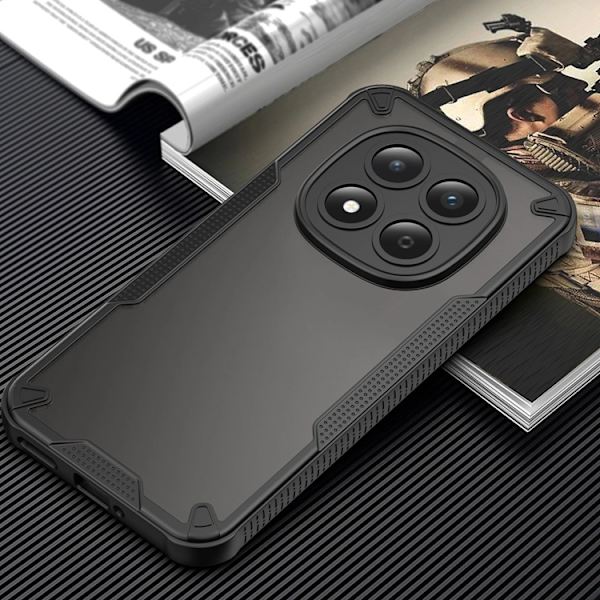 Tech-Protect Mobilskal för Xiaomi Redmi Note 15 Pro 5G Rugged Shield Svart