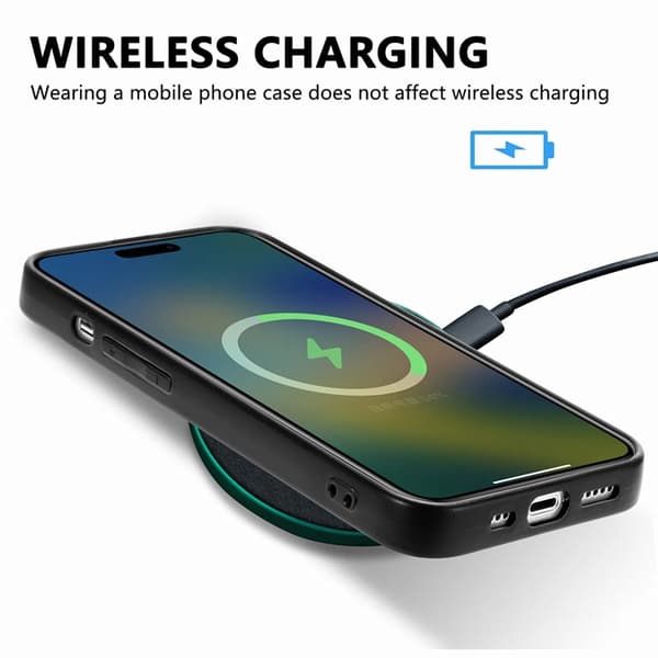 BOOM iPhone 8 Plus -puhelinkuori Magsafe Nahka - Ruskea Brun