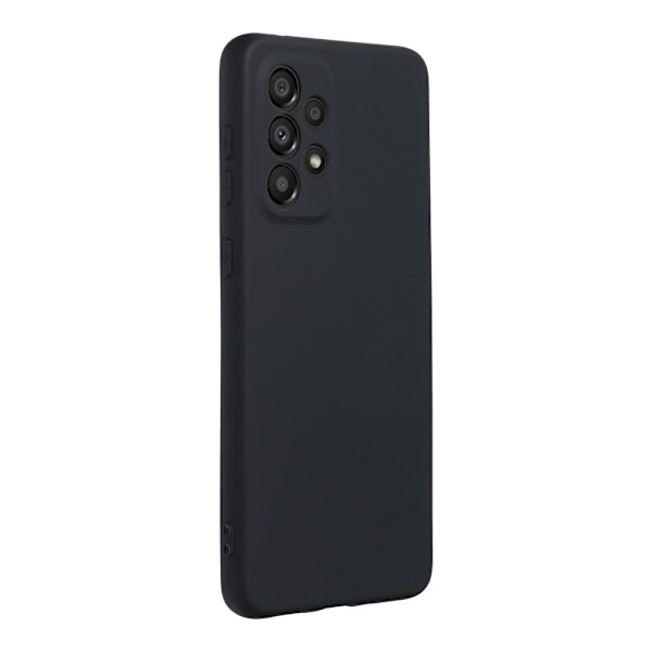 Galaxy A33 5G Cover Forcell Silikon Lite Blødt Plast - Sort Black