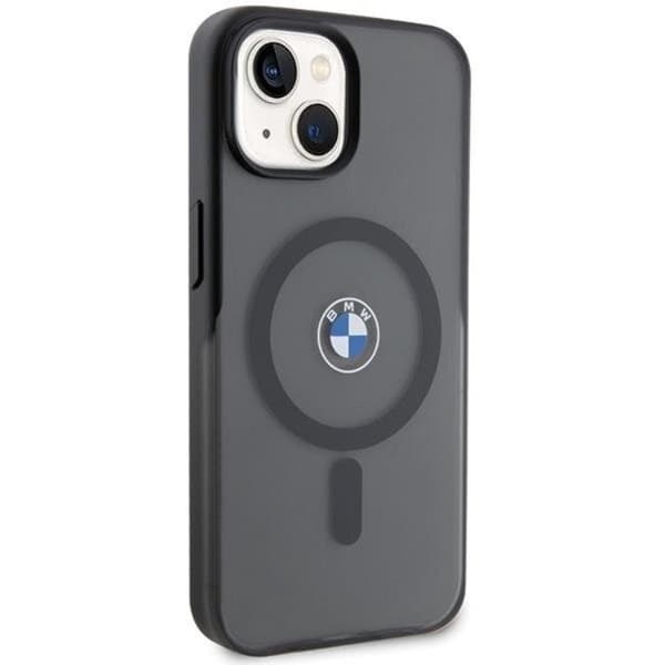 BMW iPhone 15 Plus/14 Plus Mobilskal Magafe IML Signature - Sort Black