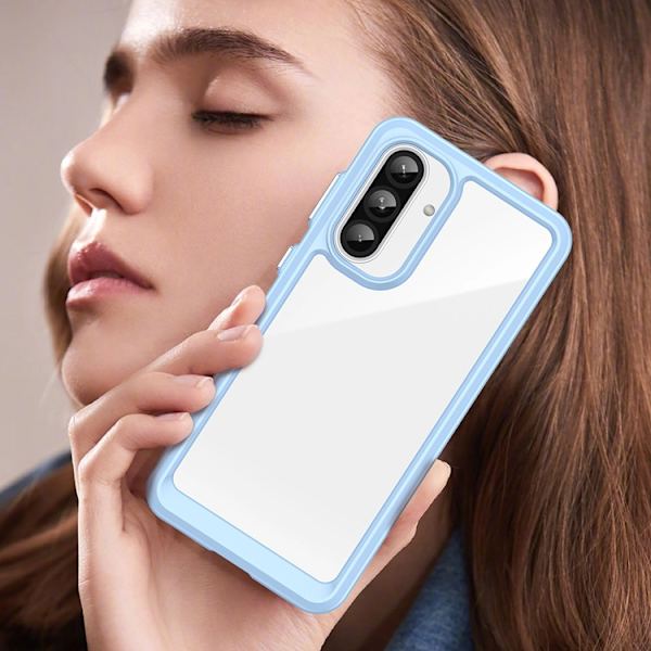 Telefontaske til Galaxy A26 Outer Space - Blå Blå