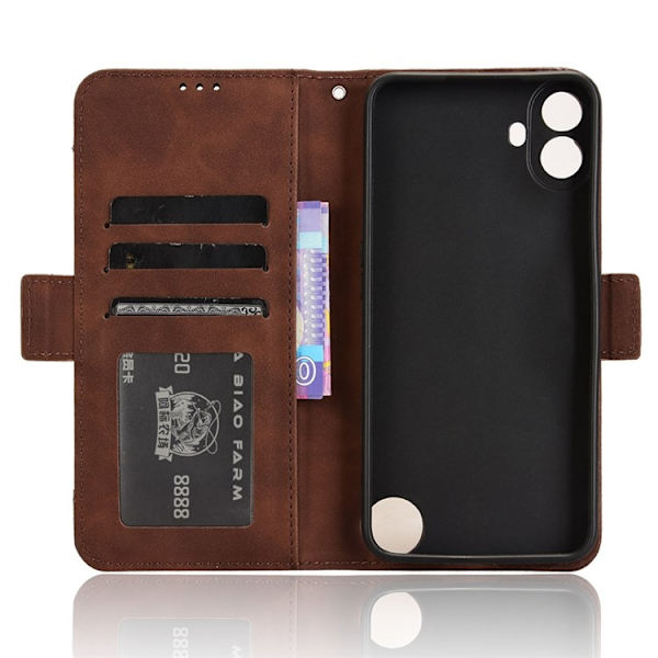 Nothing CMF Phone 1 Plånboksfodral Läder - Brun Brun