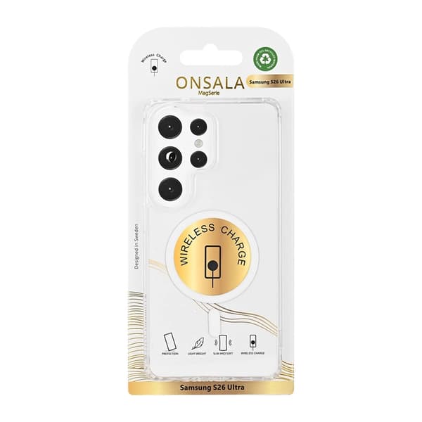 Onsala Mobilskal för Galaxy S26 Ultra MagSafe - Transparent Transparent
