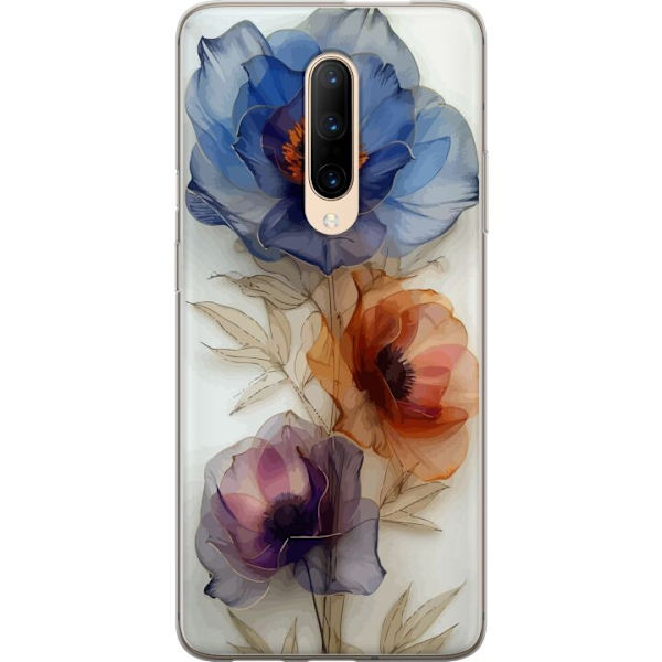 Mobilcover til OnePlus 7 Pro med Silke Blomster