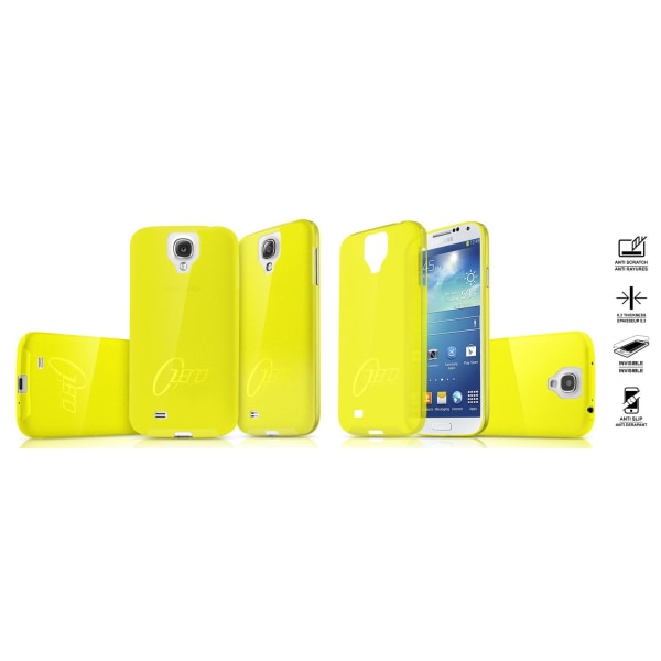 ITSkins Zero 3 Cover til Samsung Galaxy S4 Mini (Gul) + Screen Sky